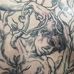 Tattoos - Vetruvian man - 114386